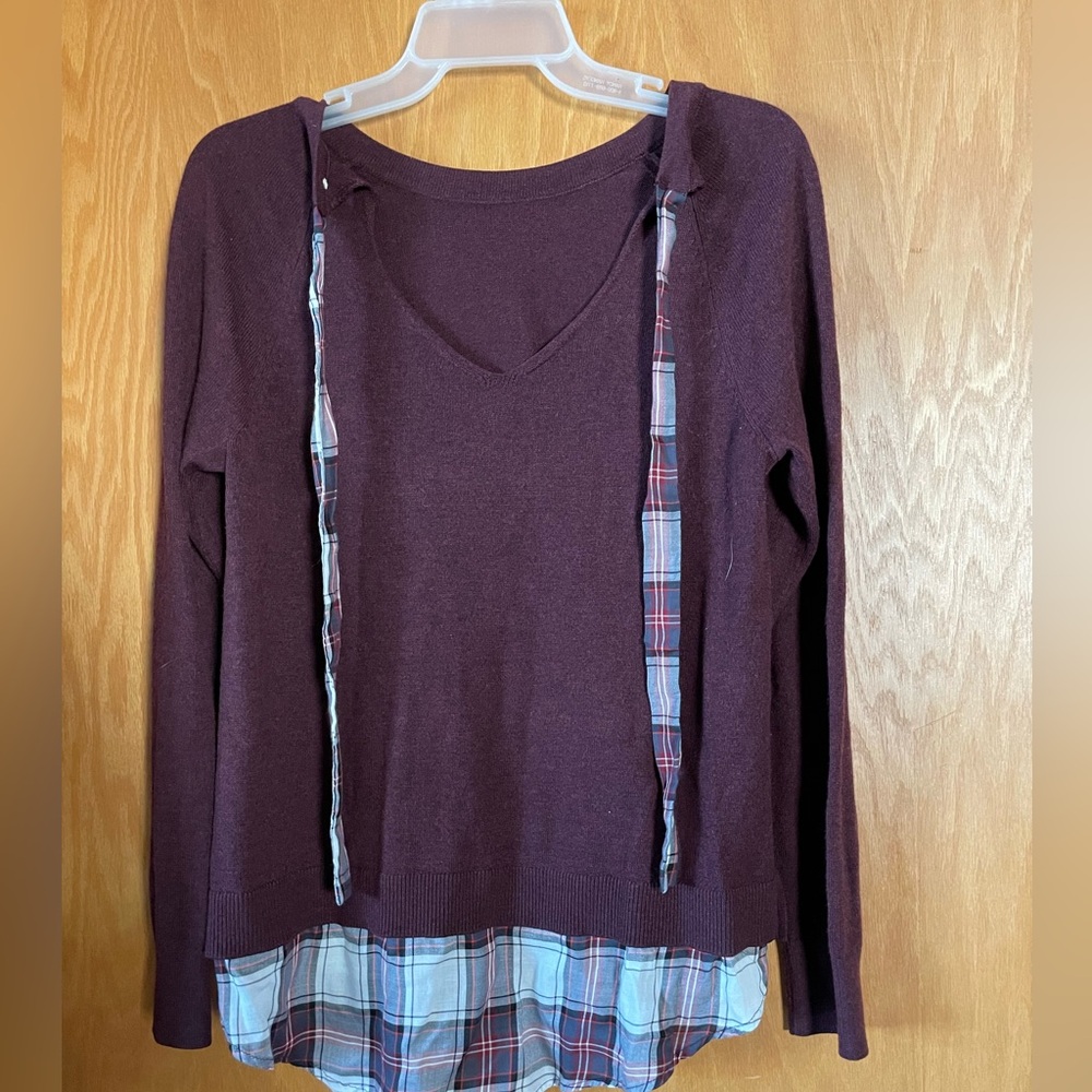 Sweater With Layered Look